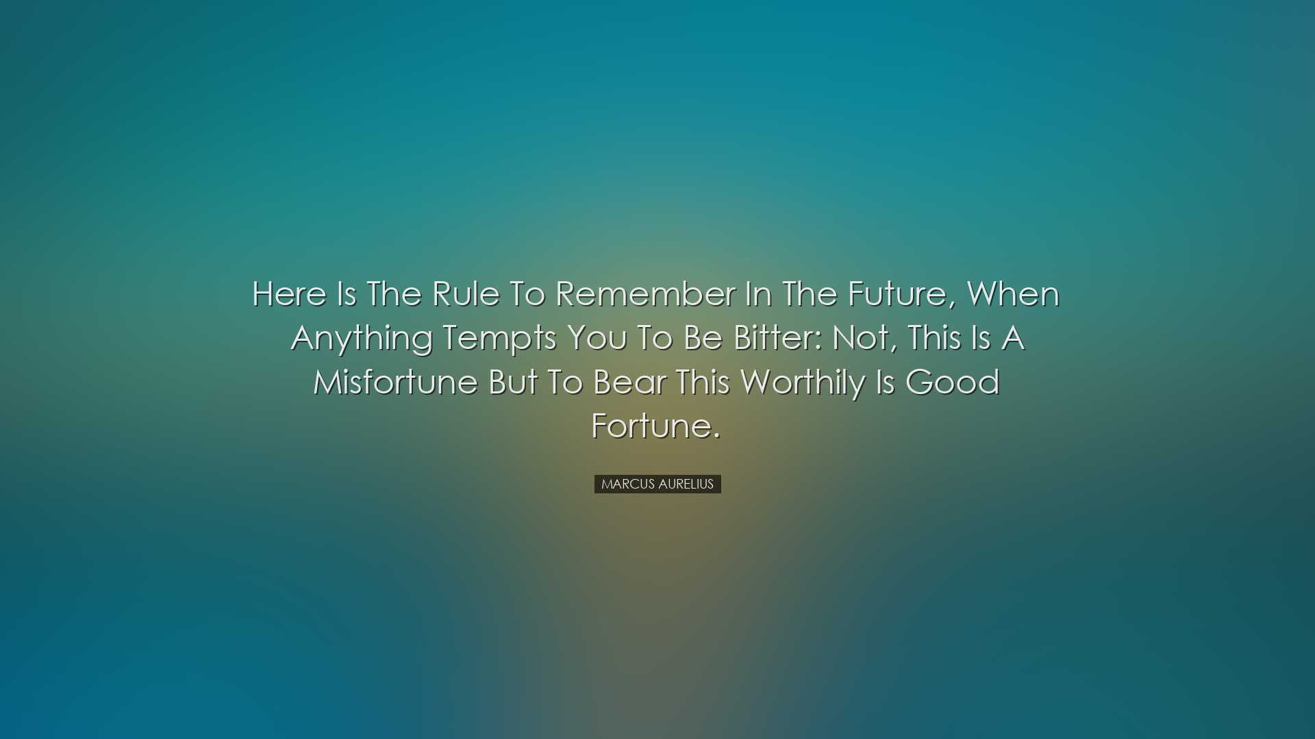 Here is the rule to remember in the future, When anything tempts y